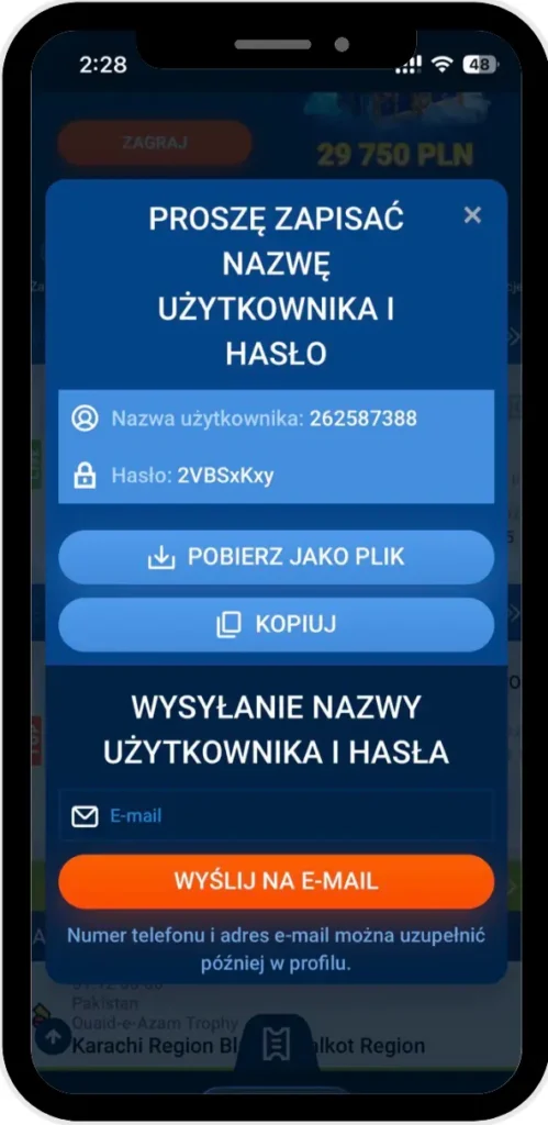 Cliquez sur le bouton orange « S'inscrire ».